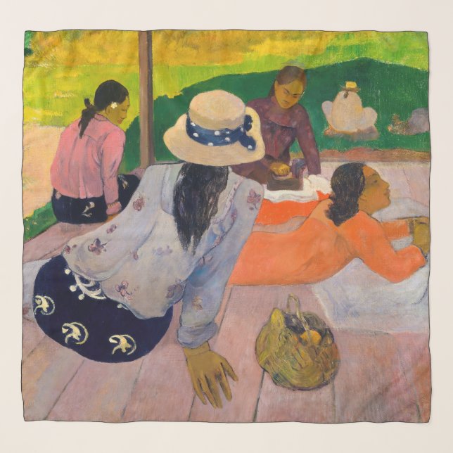 Paul Gauguin - The Siesta Scarf (Front (Horizontal))