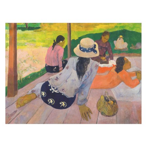 Paul Gauguin _ The Siesta Tablecloth