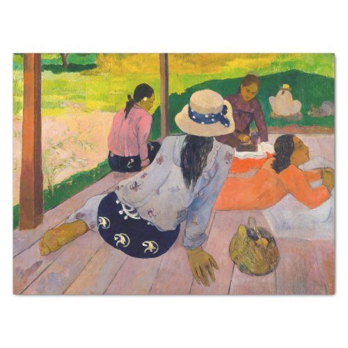 Paul Gauguin _ The Siesta Tissue Paper