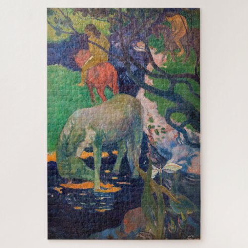 Paul Gauguin _ The White Horse Jigsaw Puzzle