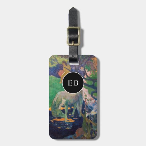 Paul Gauguin _ The White Horse Luggage Tag