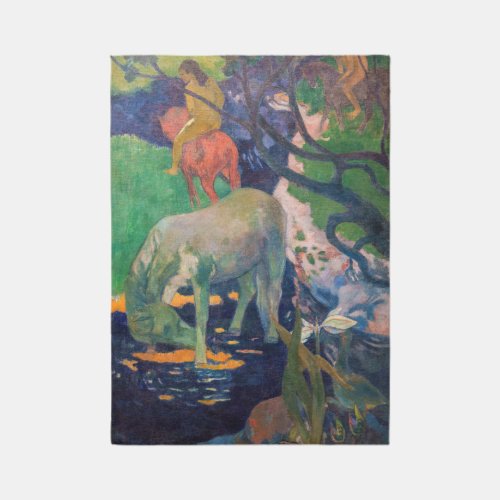 Paul Gauguin _ The White Horse Rug