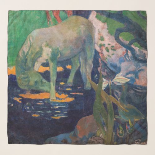 Paul Gauguin _ The White Horse Scarf