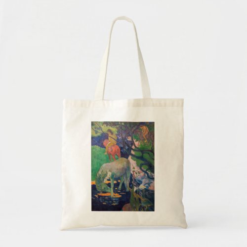 Paul Gauguin _ The White Horse Tote Bag