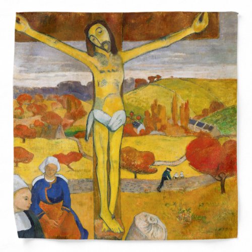 Paul Gauguin _ The Yellow Christ Bandana