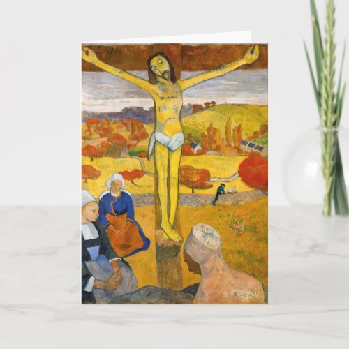 Paul Gauguin _ The Yellow Christ Card