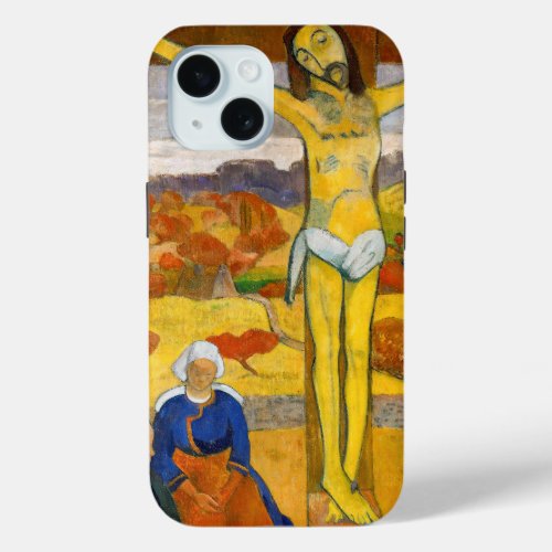 Paul Gauguin _ The Yellow Christ iPhone 15 Case