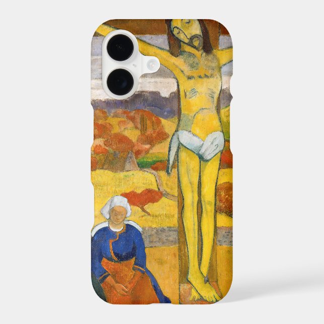 Paul Gauguin - The Yellow Christ Case-Mate iPhone Case (Back)