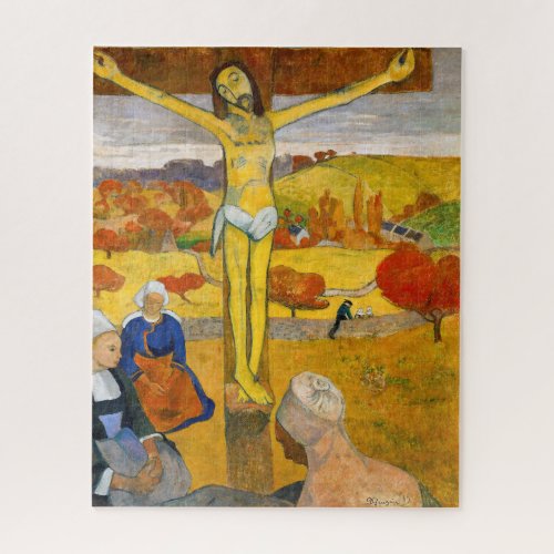 Paul Gauguin _ The Yellow Christ Jigsaw Puzzle