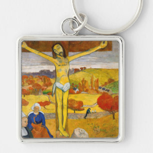 Paul Gauguin - The Yellow Christ Keychain