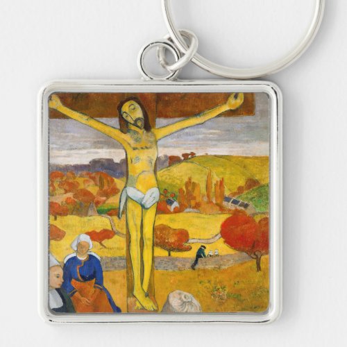 Paul Gauguin _ The Yellow Christ Keychain