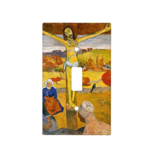 Paul Gauguin _ The Yellow Christ Light Switch Cover
