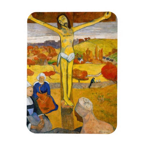 Paul Gauguin _ The Yellow Christ Magnet