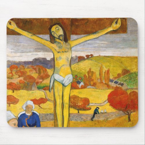 Paul Gauguin _ The Yellow Christ Mouse Pad