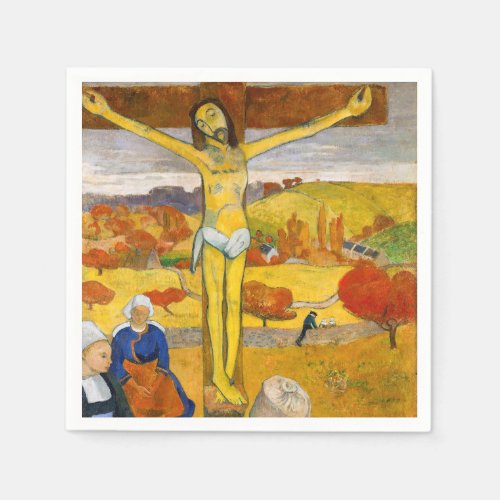 Paul Gauguin _ The Yellow Christ Napkins