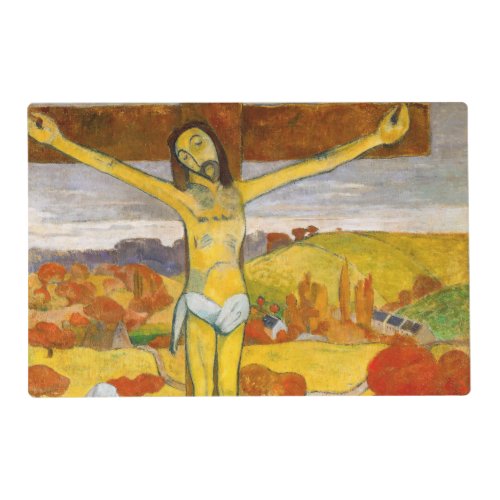 Paul Gauguin _ The Yellow Christ Placemat