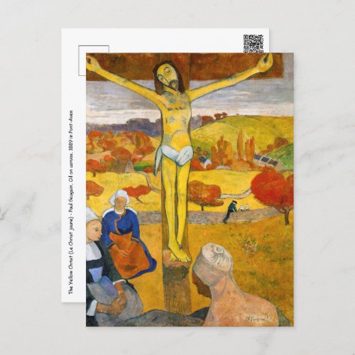 Paul Gauguin _ The Yellow Christ Postcard