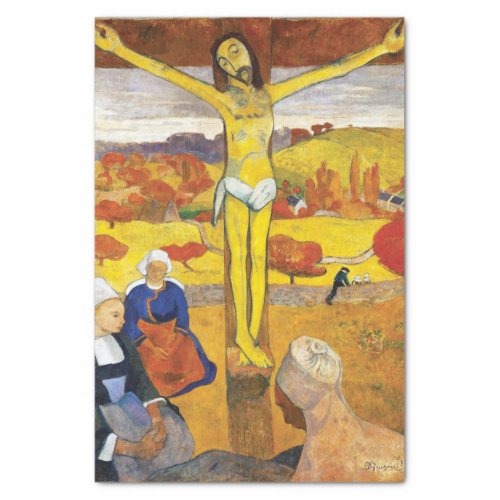 Paul Gauguin The Yellow Christ Vintage Fine Art Tissue Paper