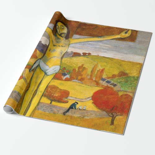 Paul Gauguin _ The Yellow Christ Wrapping Paper