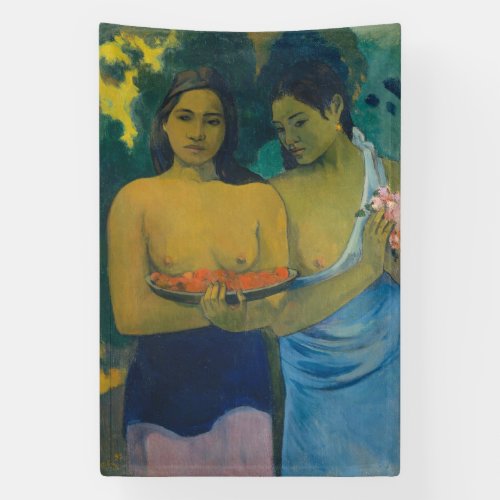 Paul Gauguin _ Two Tahitian Women Banner