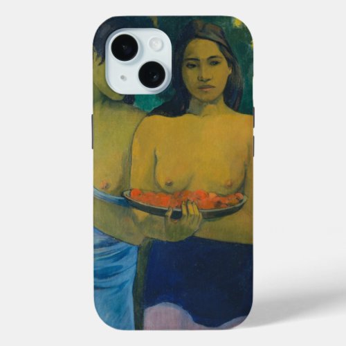 Paul Gauguin _ Two Tahitian Women iPhone 15 Case