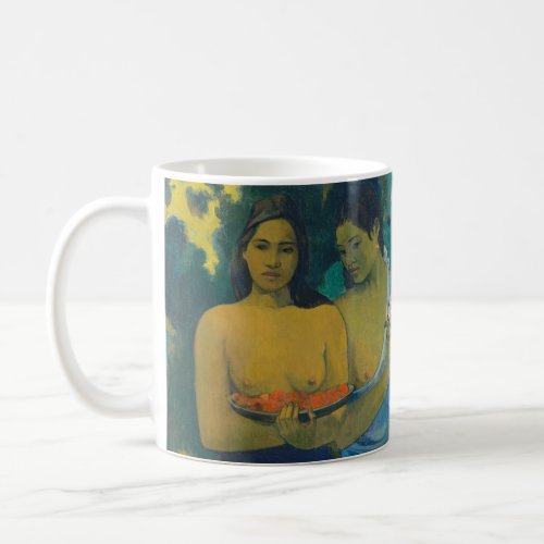 Paul Gauguin _ Two Tahitian Women Coffee Mug