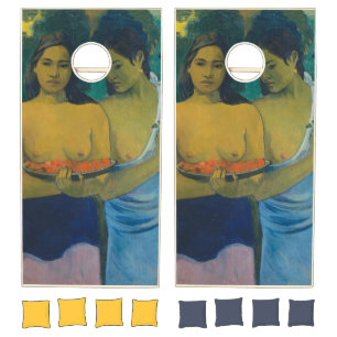 Paul Gauguin - Two Tahitian Women Cornhole Set