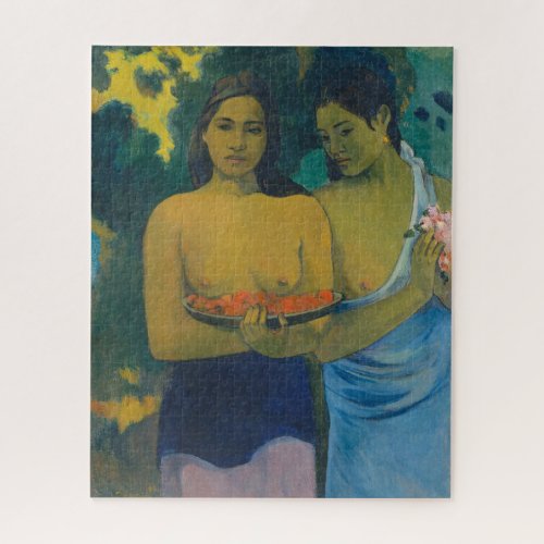 Paul Gauguin _ Two Tahitian Women Jigsaw Puzzle