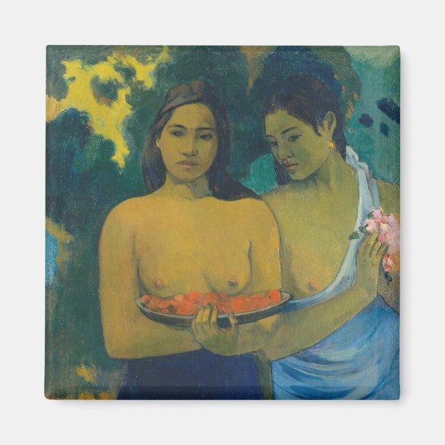 Paul Gauguin - Two Tahitian Women Magnet (Front)