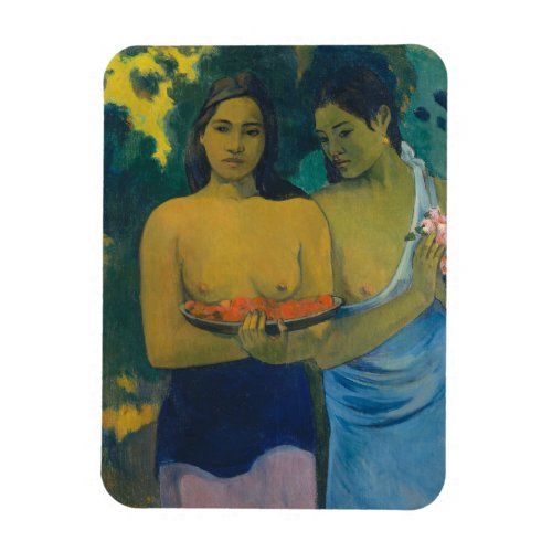 Paul Gauguin _ Two Tahitian Women Magnet