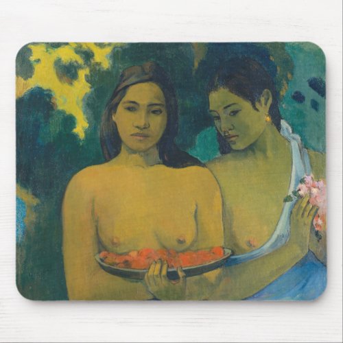 Paul Gauguin _ Two Tahitian Women Mouse Pad
