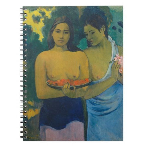 Paul Gauguin _ Two Tahitian Women Notebook
