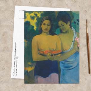 Paul Gauguin - Two Tahitian Women Postcard