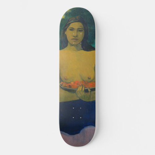 Paul Gauguin _ Two Tahitian Women Skateboard