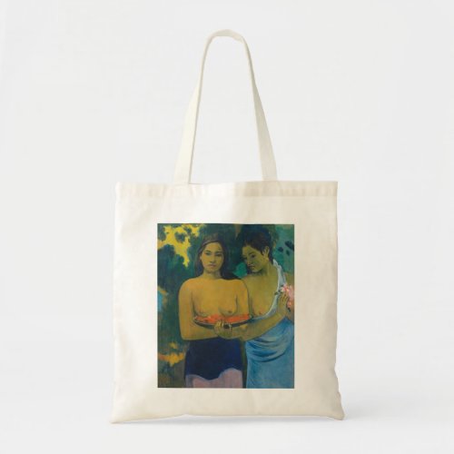 Paul Gauguin _ Two Tahitian Women Tote Bag