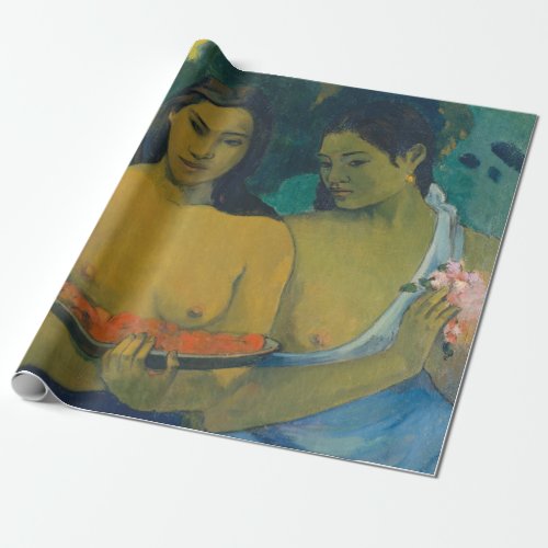 Paul Gauguin _ Two Tahitian Women Wrapping Paper