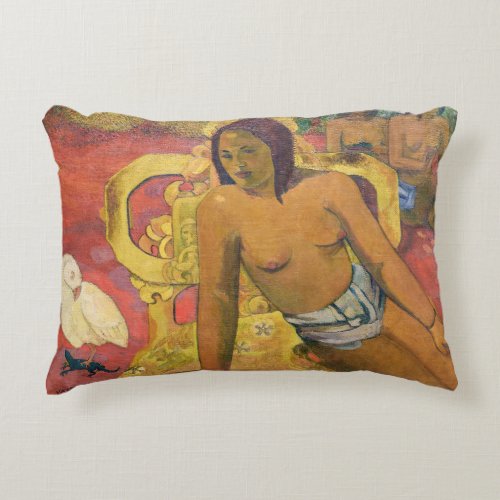Paul Gauguin _ Vairumati Accent Pillow