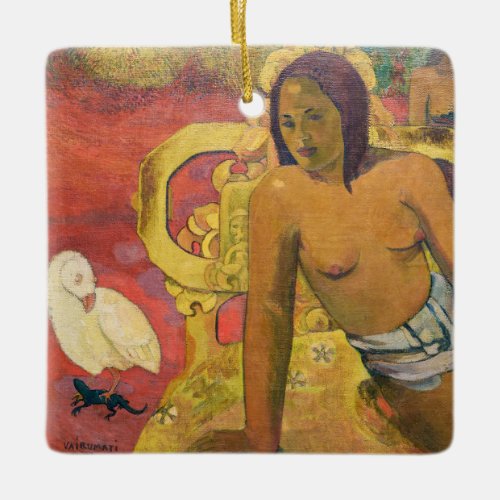 Paul Gauguin _ Vairumati Ceramic Ornament