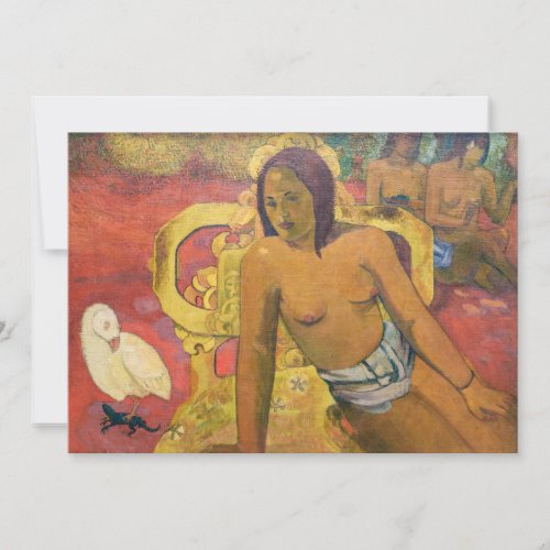 Paul Gauguin _ Vairumati Invitation