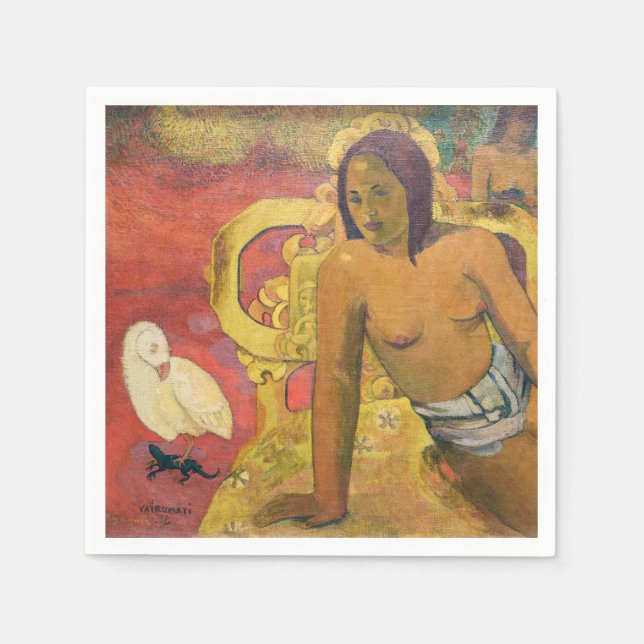 Paul Gauguin - Vairumati Napkins (Front)