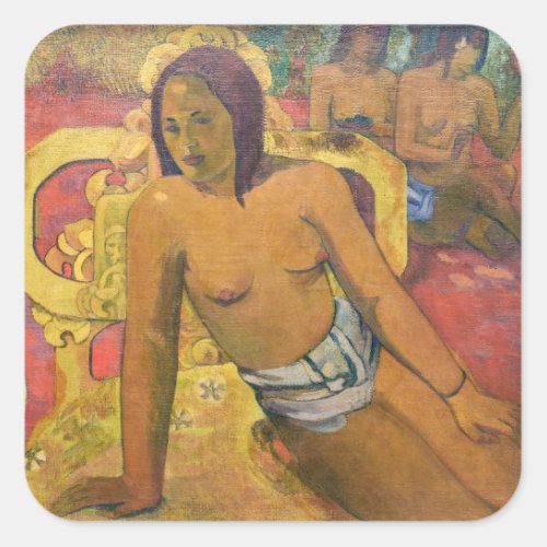 Paul Gauguin _ Vairumati Square Sticker