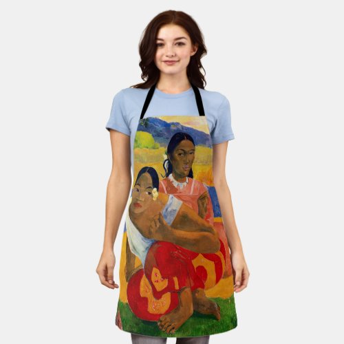 Paul Gauguin _ When Will You Marry Apron