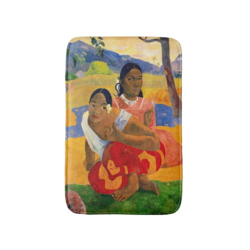 Paul Gauguin _ When Will You Marry Bath Mat
