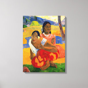 Paul Gauguin - When Will You Marry? Canvas Print