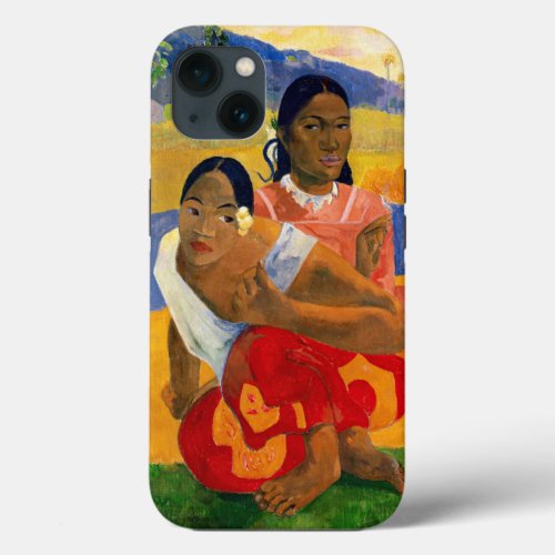 Paul Gauguin _ When Will You Marry iPhone 13 Case