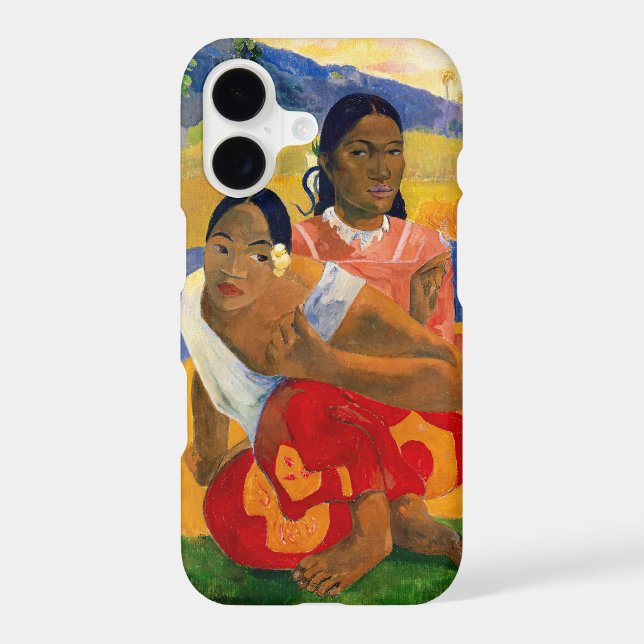 Paul Gauguin - When Will You Marry? Case-Mate iPhone Case (Back)