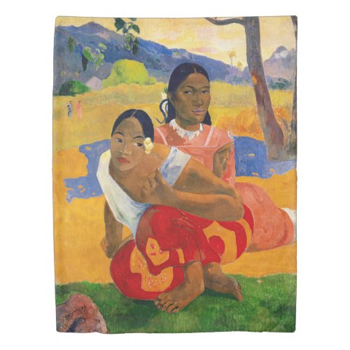 Paul Gauguin _ When Will You Marry Duvet Cover