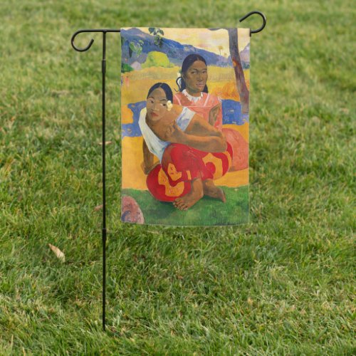 Paul Gauguin _ When Will You Marry Garden Flag