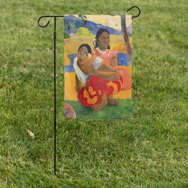 Paul Gauguin - When Will You Marry? Garden Flag (In SItu)