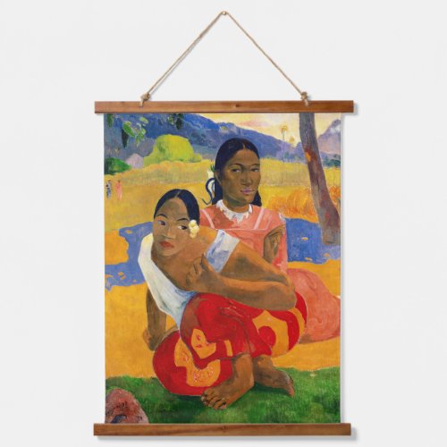 Paul Gauguin _ When Will You Marry Hanging Tapestry